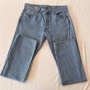 Levi’s 501 Button Fly Jeans | Straight Leg | W34 L34